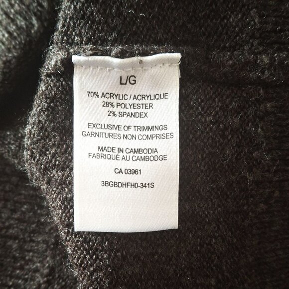 Denver Hayes Color Block Crew Neck Sweater - Casual Style - Size L/G - Picture 4 of 4